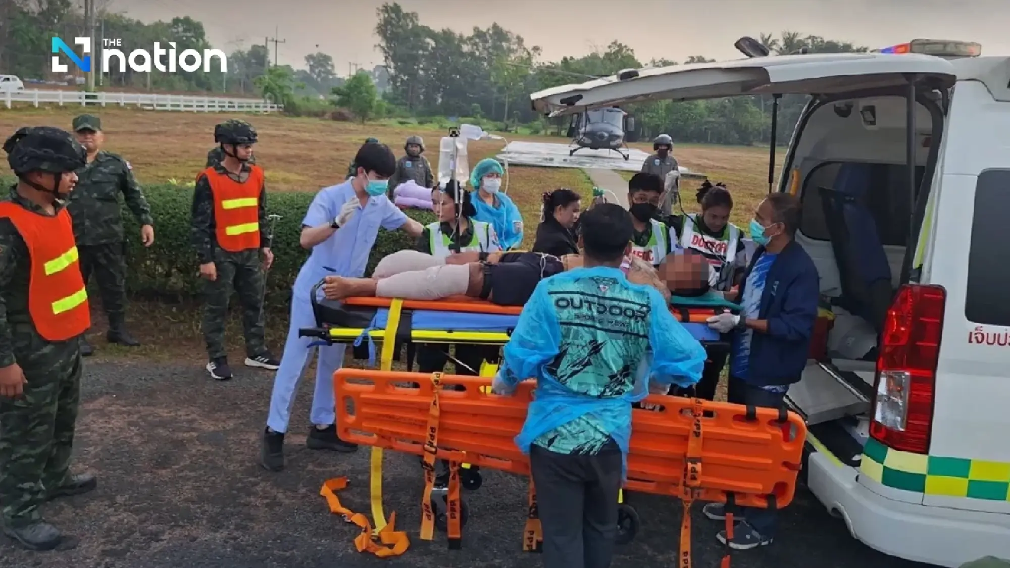 Tentara Thailand Terluka Setelah Menginjak Ranjau Darat di Dekat Perbatasan